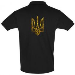 Мужское поло Герб з візерунками Голограма