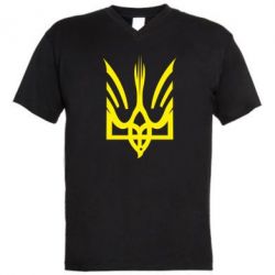 Чоловіча футболка з V-подібним вирізом Герб "Сокіл Рюриковичів" - PrintSalon
