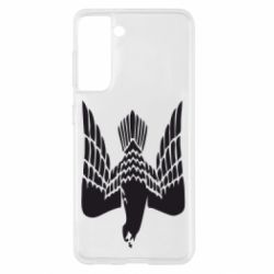 Чехол для Samsung S21 Герб-сокіл - PrintSalon