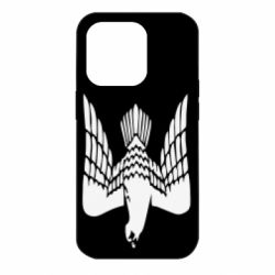 Чехол для iPhone 14 Pro Герб-сокіл - PrintSalon