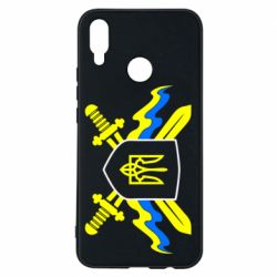 Чехол для Huawei P Smart Plus 2018 Герб та мечи - PrintSalon