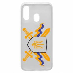 Чехол для Samsung A40 Герб та мечи - PrintSalon