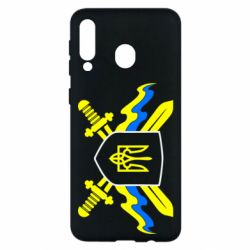 Чехол для Samsung M30 Герб та мечи