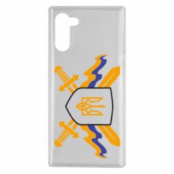 Чехол для Samsung Note 10 Герб та мечи - PrintSalon