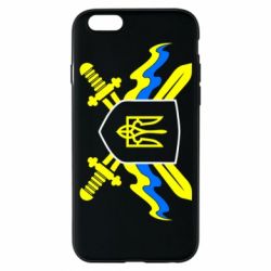 Чехол для iPhone 6/6S Герб та мечи - PrintSalon