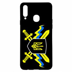 Чехол для Samsung A20s Герб та мечи - PrintSalon