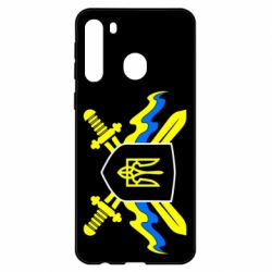 Чехол для Samsung A21 Герб та мечи - PrintSalon