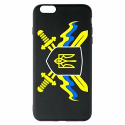 Чехол для iPhone 6 Plus/6S Plus Герб та мечи - PrintSalon