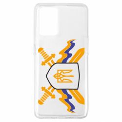 Чехол для Oppo A74 4G Герб та мечи - PrintSalon