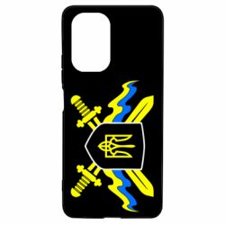 Чехол для Xiaomi Poco F3/K40 Герб та мечи - PrintSalon