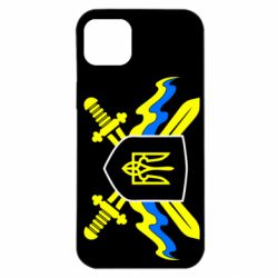 Чехол для iPhone 14 Plus Герб та мечи - PrintSalon