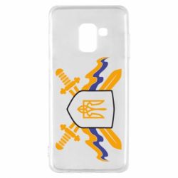 Чехол для Samsung A8 2018 Герб та мечи