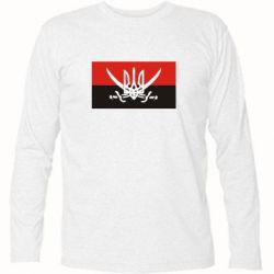 Футболка с длинным рукавом Герб та шаблі - PrintSalon