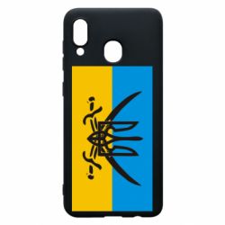 Чехол для Samsung A30 Герб та шаблі - PrintSalon