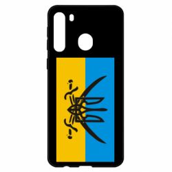 Чехол для Samsung A21 Герб та шаблі - PrintSalon