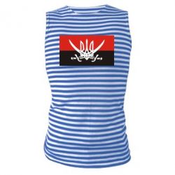 Майка-тельняшка Герб та шаблі - PrintSalon
