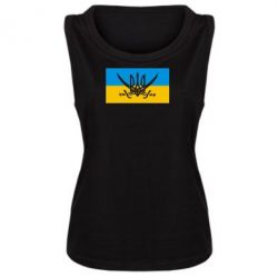 Женская майка Герб та шаблі - PrintSalon