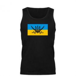 Мужская майка Герб та шаблі - PrintSalon