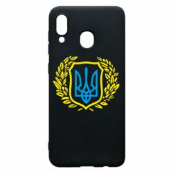Чохол для Samsung A30 Герб у вінку - PrintSalon
