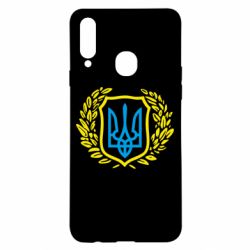 Чохол для Samsung A20s Герб у вінку - PrintSalon
