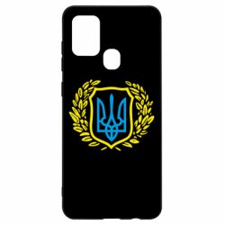 Чохол для Samsung A21s Герб у вінку - PrintSalon