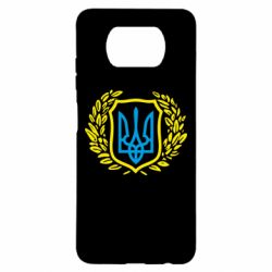 Чохол для Xiaomi Poco X3 Герб у вінку - PrintSalon