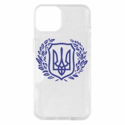 Чохол для iPhone 14 Герб у вінку - PrintSalon