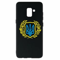 Чохол для Samsung A8+ 2018 Герб у вінку - PrintSalon