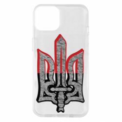 Чехол для iPhone 14 Герб Украина