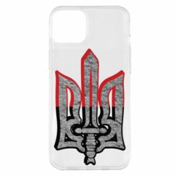 Чехол для iPhone 14 Plus Герб Украина