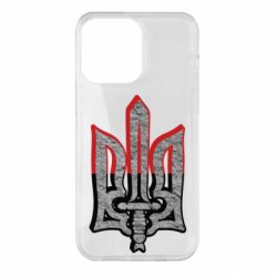 Чохол для iPhone 14 Pro Max Герб Украина - PrintSalon