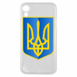 Чохол для iPhone XR Герб України 3D - PrintSalon