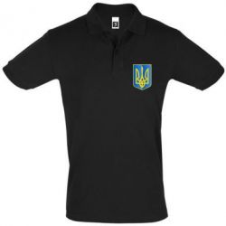 Мужское поло Герб України 3D - PrintSalon
