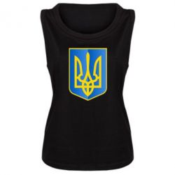 Майка жіноча Герб України 3D - PrintSalon