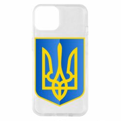 Чохол для iPhone 14 Герб України 3D - PrintSalon