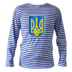 Тільник з довгим рукавом Герб України 3D - PrintSalon