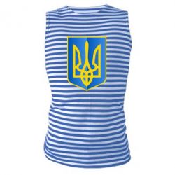 Майка-тільняшка Герб України 3D - PrintSalon