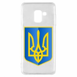 Чохол для Samsung A8 2018 Герб України 3D - PrintSalon