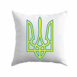 Подушка Герб України (двокольоровий) - PrintSalon