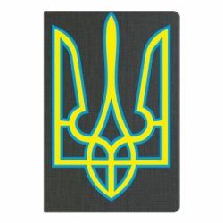 Блокнот з принтом Герб України (двокольоровий) - PrintSalon