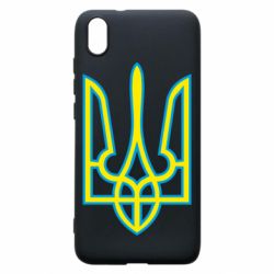 Чохол для Xiaomi Redmi 7A Герб України (двокольоровий) - PrintSalon