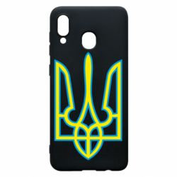 Чохол для Samsung A30 Герб України (двокольоровий) - PrintSalon
