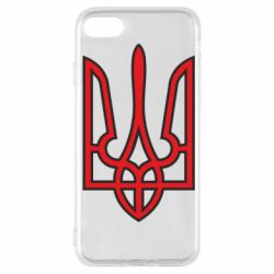 Чохол для iPhone SE 2020 Герб України (двокольоровий) - PrintSalon