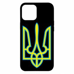 Чохол для iPhone 12 Pro Max Герб України (двокольоровий) - PrintSalon