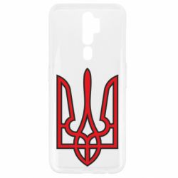 Чохол для Oppo A5/A9 2020 Герб України (двокольоровий) - PrintSalon