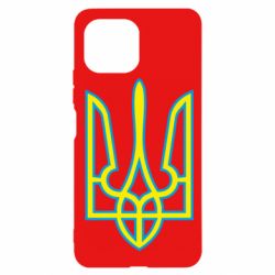 Чохол для Xiaomi Mi11 Lite Герб України (двокольоровий) - PrintSalon