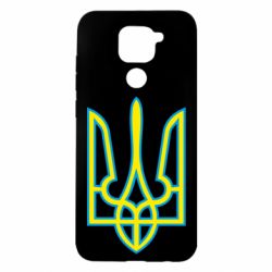 Чохол для Xiaomi Redmi Note 9 / Redmi 10X Герб України (двокольоровий) - PrintSalon
