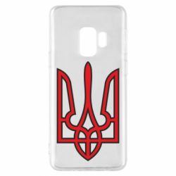 Чохол для Samsung S9 Герб України (двокольоровий) - PrintSalon