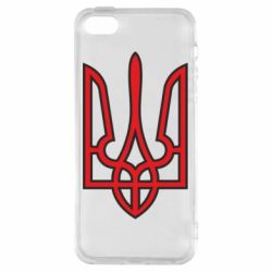 Чохол для iphone 5/5S/SE Герб України (двокольоровий) - PrintSalon