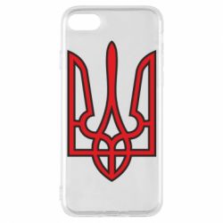 Чохол для iPhone 7 Герб України (двокольоровий) - PrintSalon